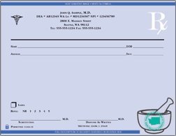 Washington Schedule II Controlled Substance Pads Washington Schedule II Controlled Substance Pads