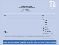Wyoming Schedule II Controlled Substance Pads Wyoming Schedule II Controlled Substance Pads